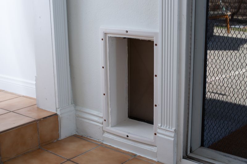 Wall-Mounted Cat Doors